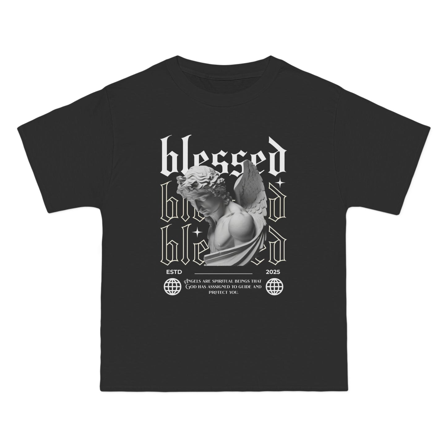Blessed Angel Graphic Short-Sleeve T-Shirt