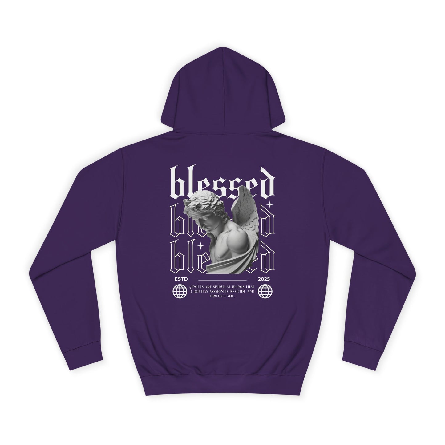 Blessed Unisex College Hoodie - Stylish & Comfortable Trendy Apparel