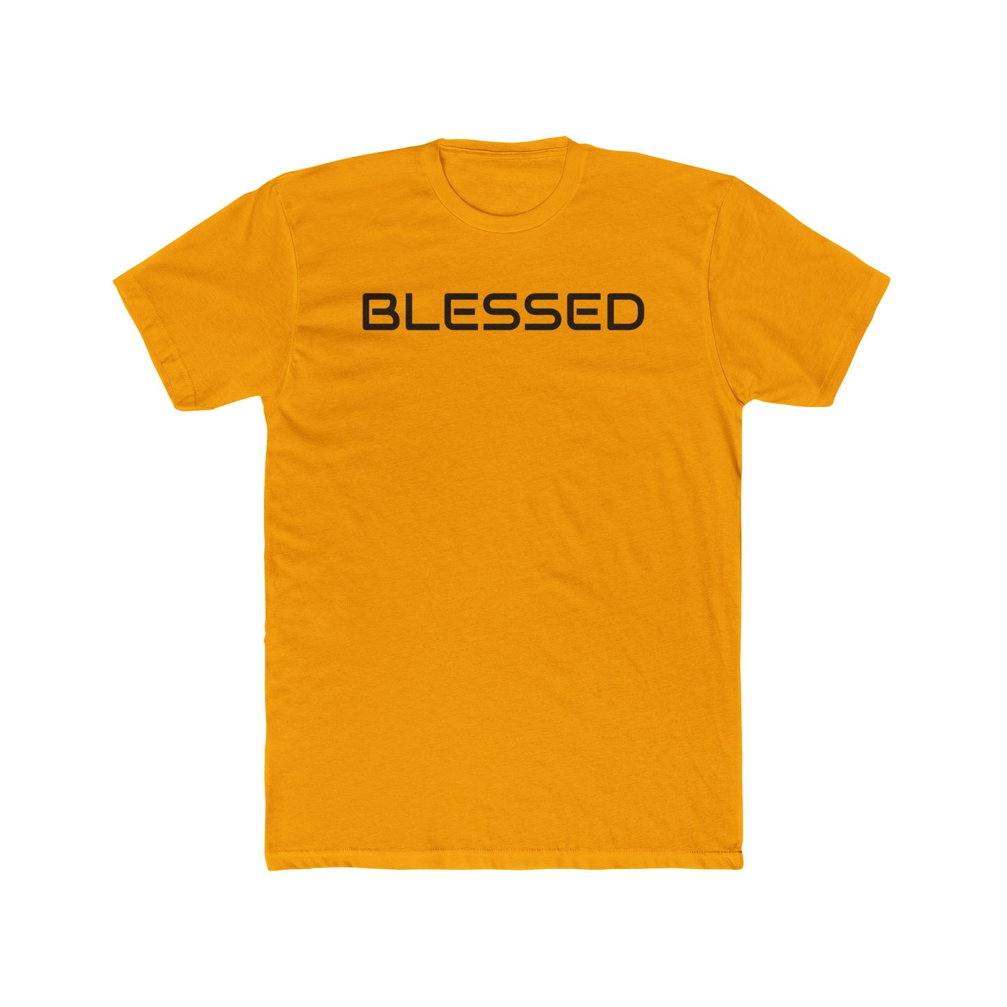 Cotton Crew T-shirt-Blessed