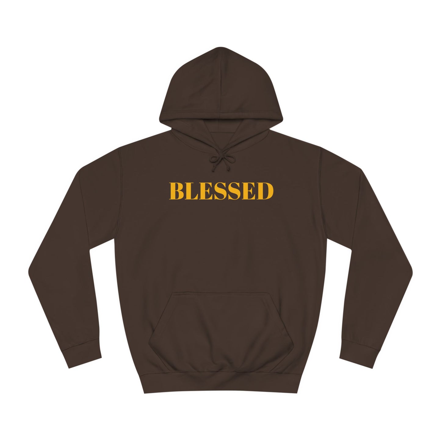 Unisex College Hoodie-Blessed