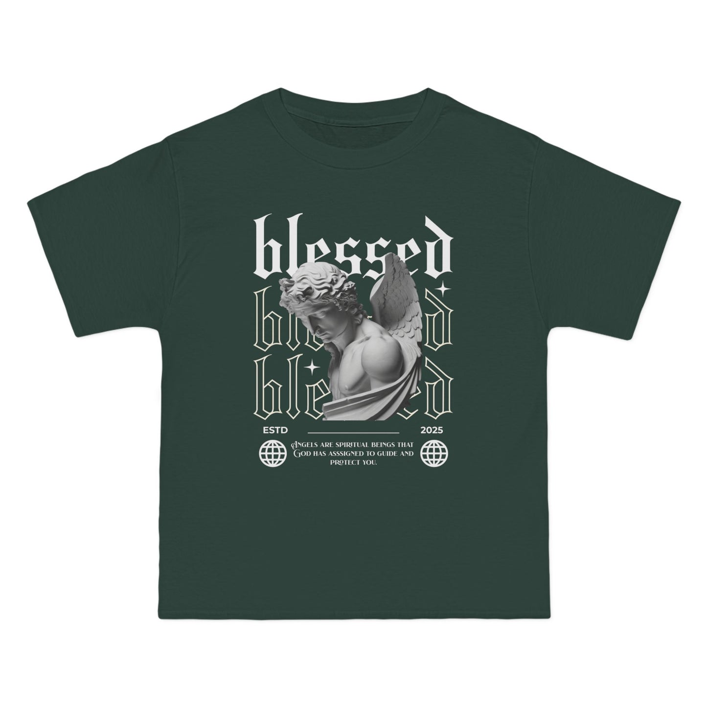 Blessed Angel Graphic Short-Sleeve T-Shirt