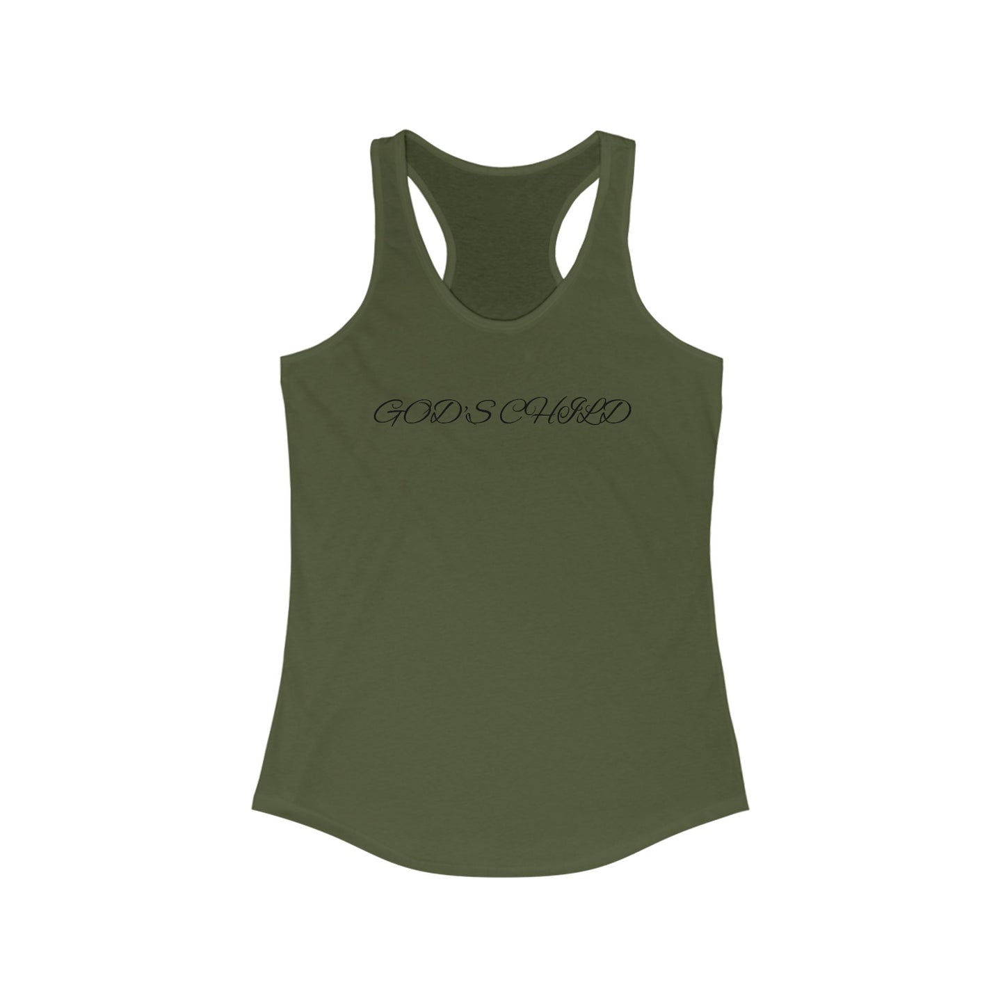 God's Child Women's Racerback Tank - Inspirational Fitness Top for Comfort and Style