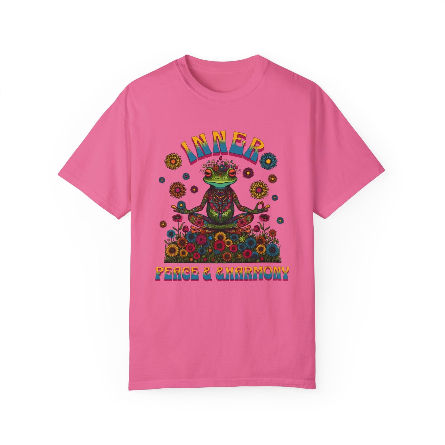 Unisex Cotton T-shirt-Inner Peace
