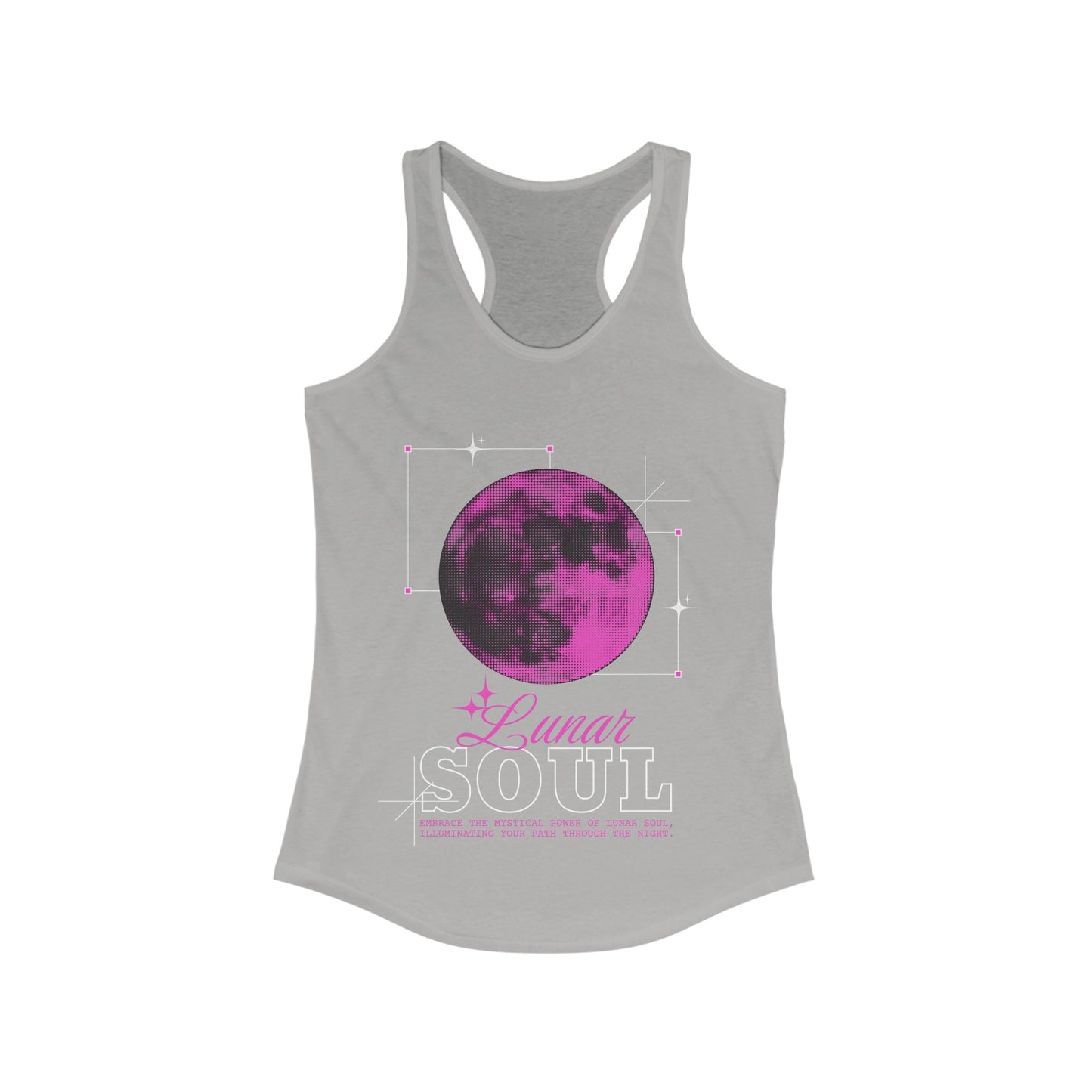Women's Racerback Tank-Lunar Soul