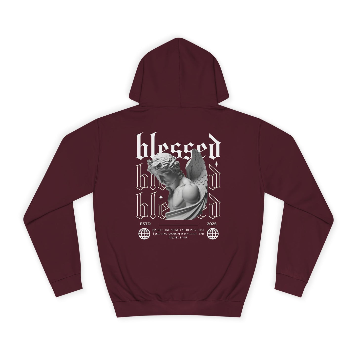 Blessed Unisex College Hoodie - Stylish & Comfortable Trendy Apparel