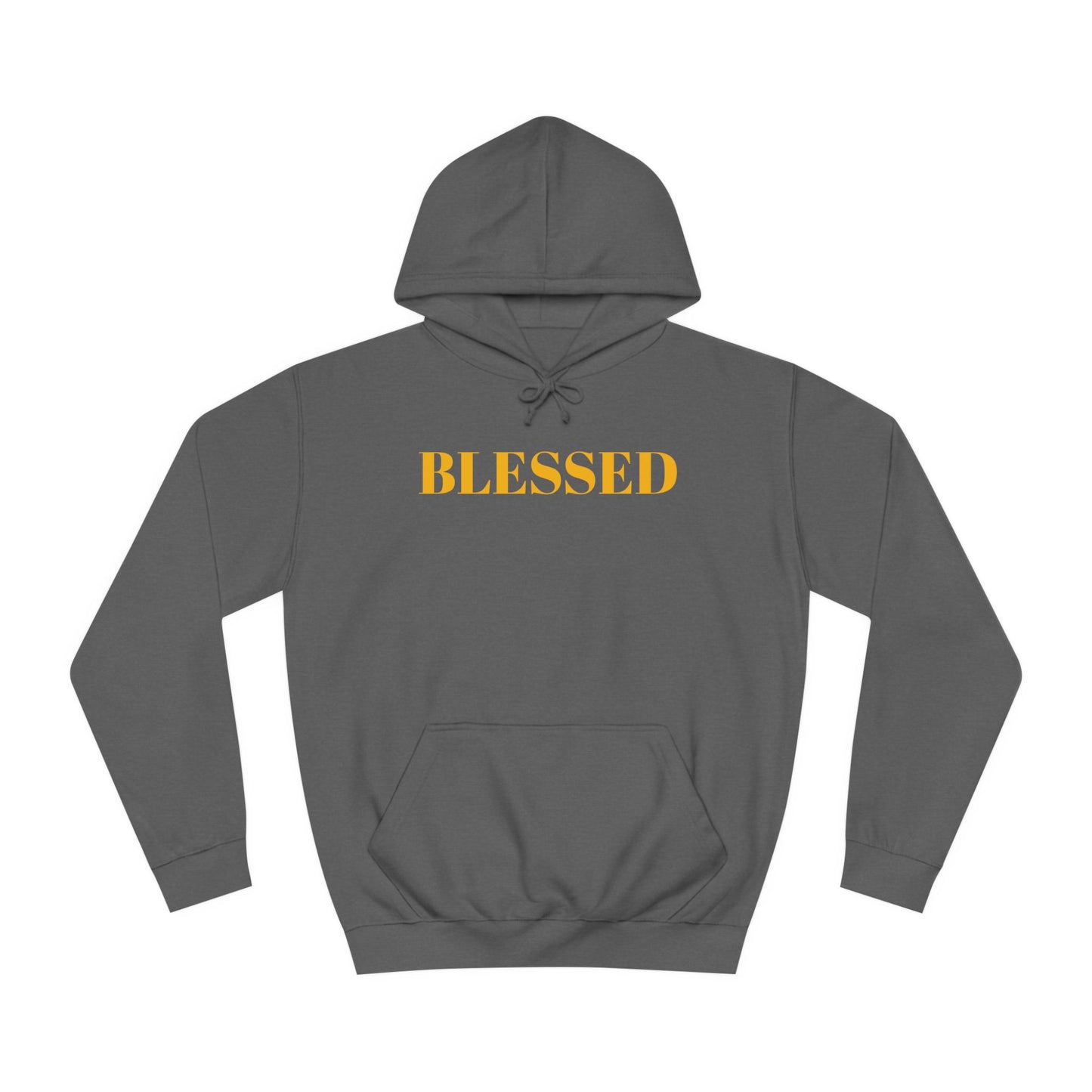 Unisex College Hoodie-Blessed