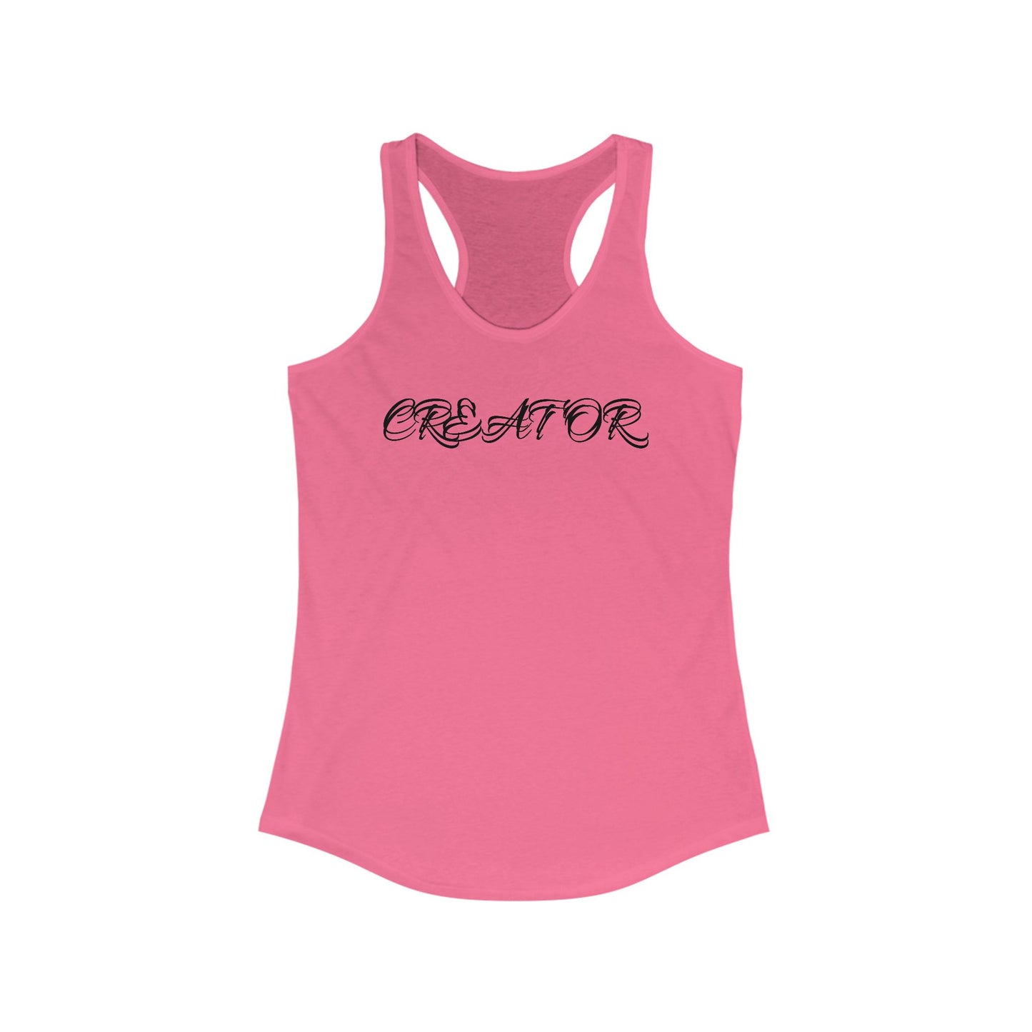 Women's Creator Racerback Tank Top - Stylish & Comfortable Workout Tee
