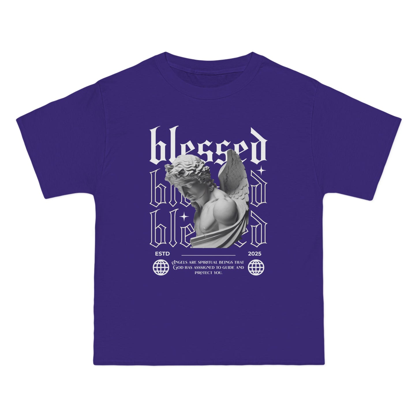 Blessed Angel Graphic Short-Sleeve T-Shirt