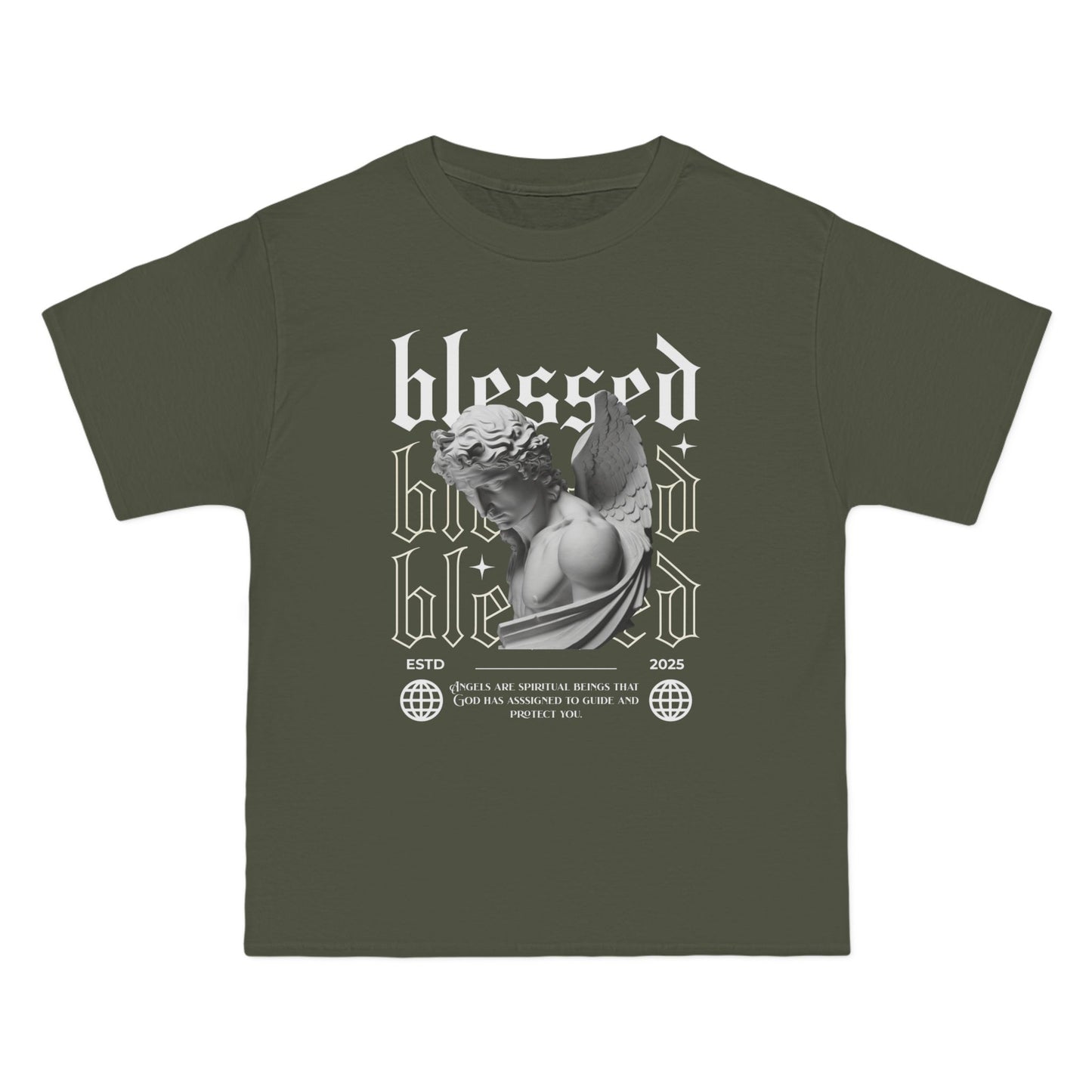 Blessed Angel Graphic Short-Sleeve T-Shirt