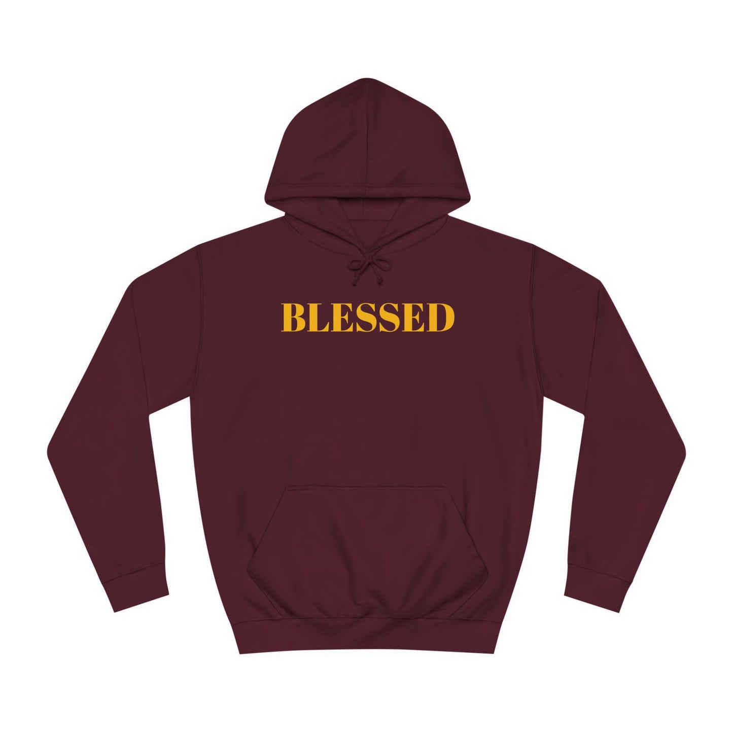 Unisex College Hoodie-Blessed