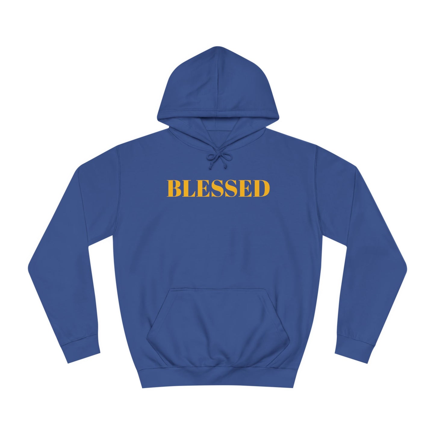 Unisex College Hoodie-Blessed