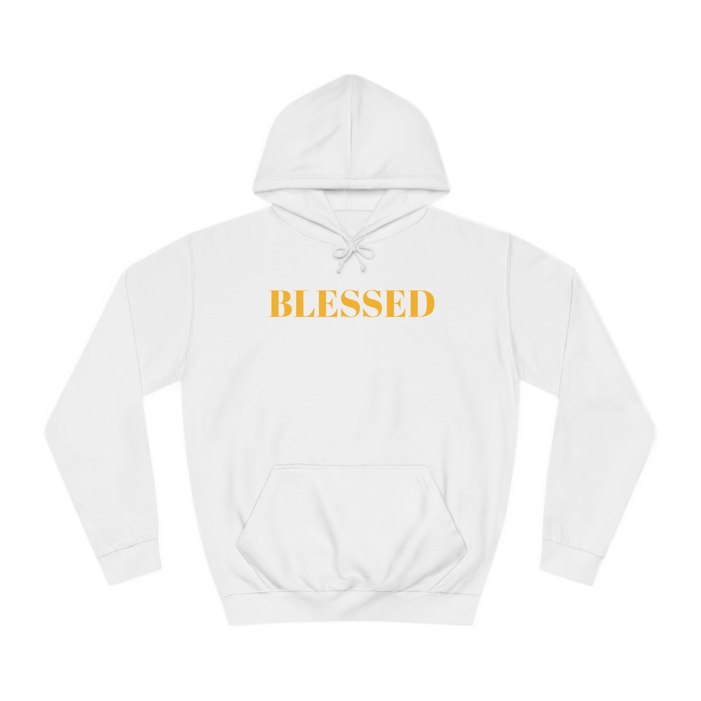 Unisex College Hoodie-Blessed