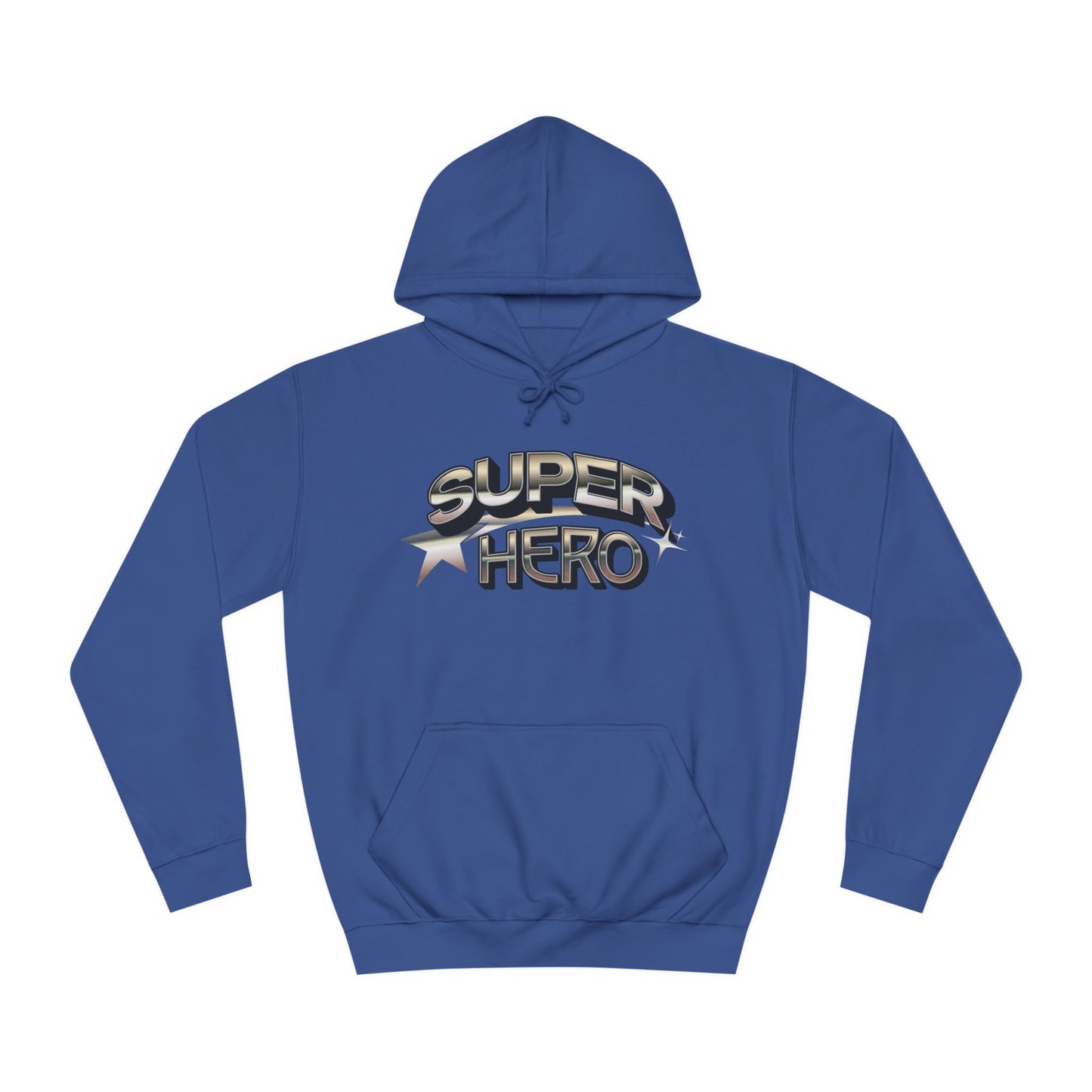 Unisex College Hoodie-Super Hero