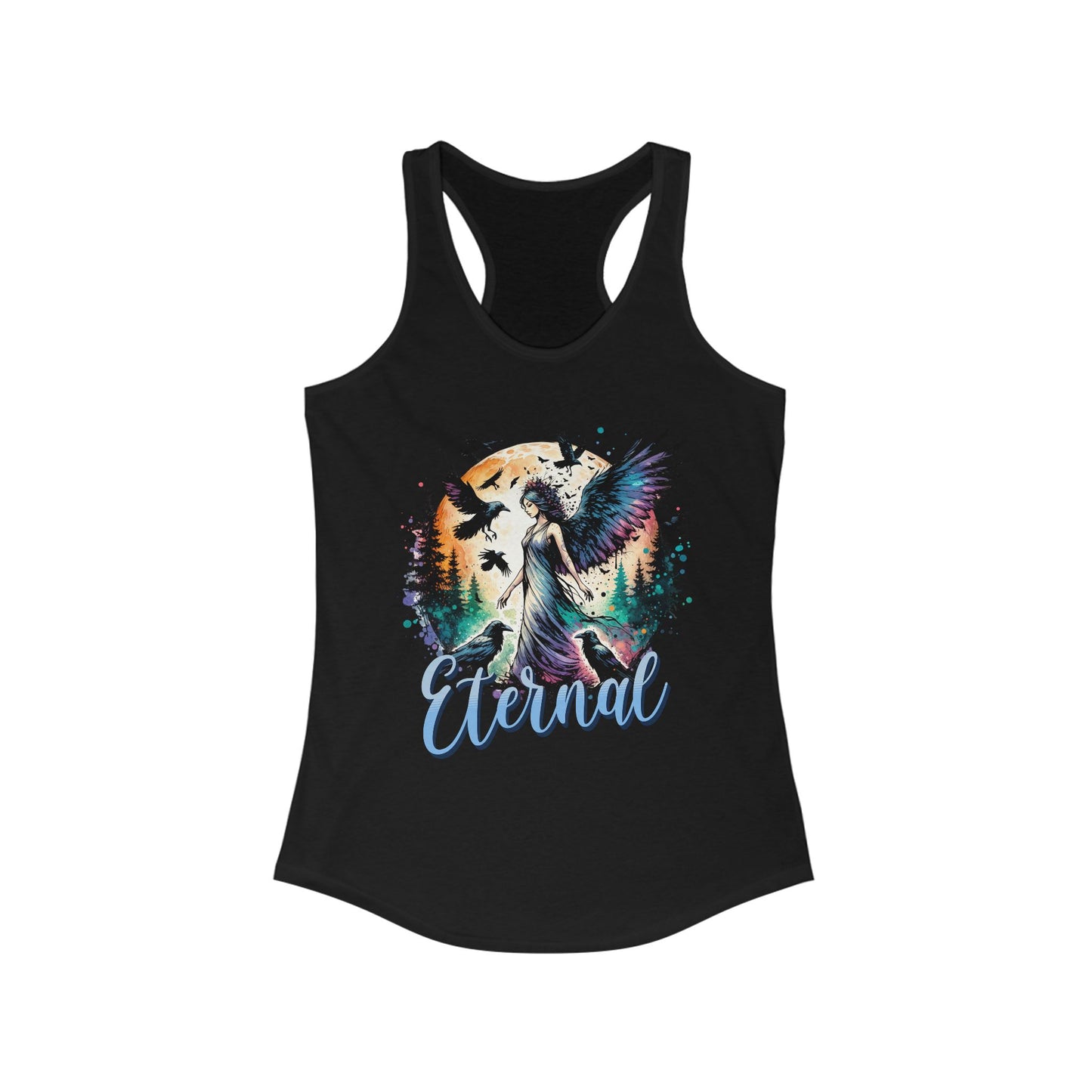 Eternal Spirit Women's Racerback Tank - Bohemian Style Top