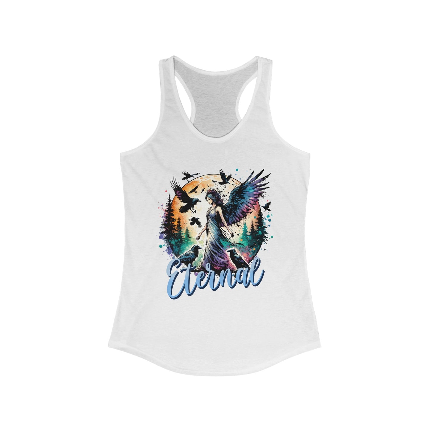 Eternal Spirit Women's Racerback Tank - Bohemian Style Top