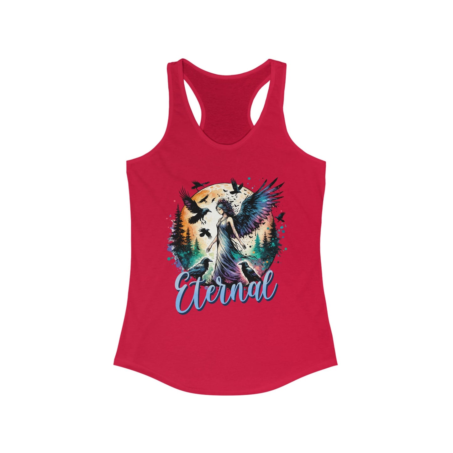 Eternal Spirit Women's Racerback Tank - Bohemian Style Top