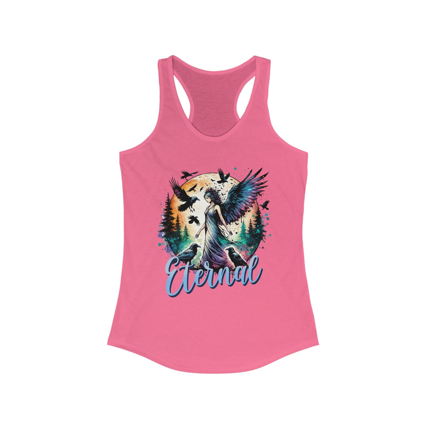 Eternal Spirit Women's Racerback Tank - Bohemian Style Top