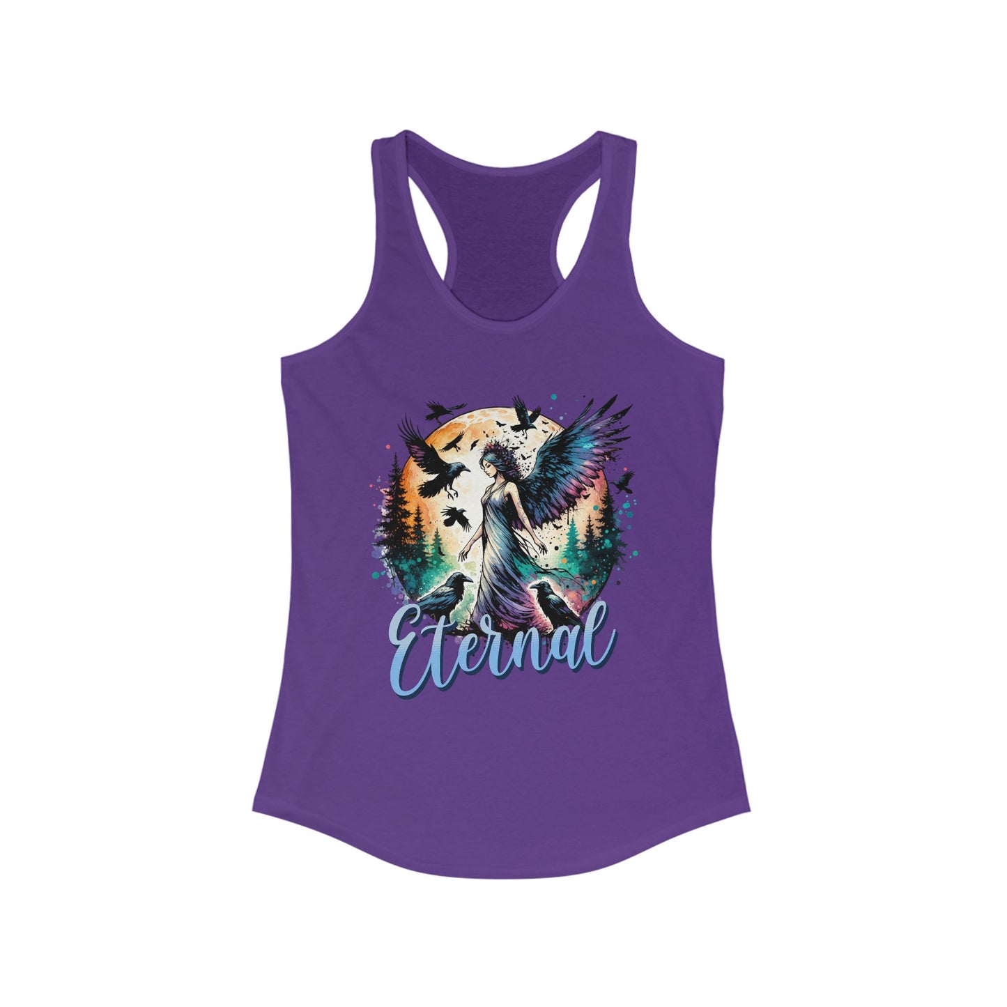 Eternal Spirit Women's Racerback Tank - Bohemian Style Top