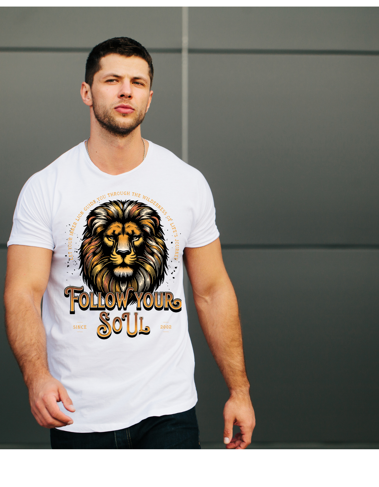 Unisex Cotton T-shirt-Follow Your Soul