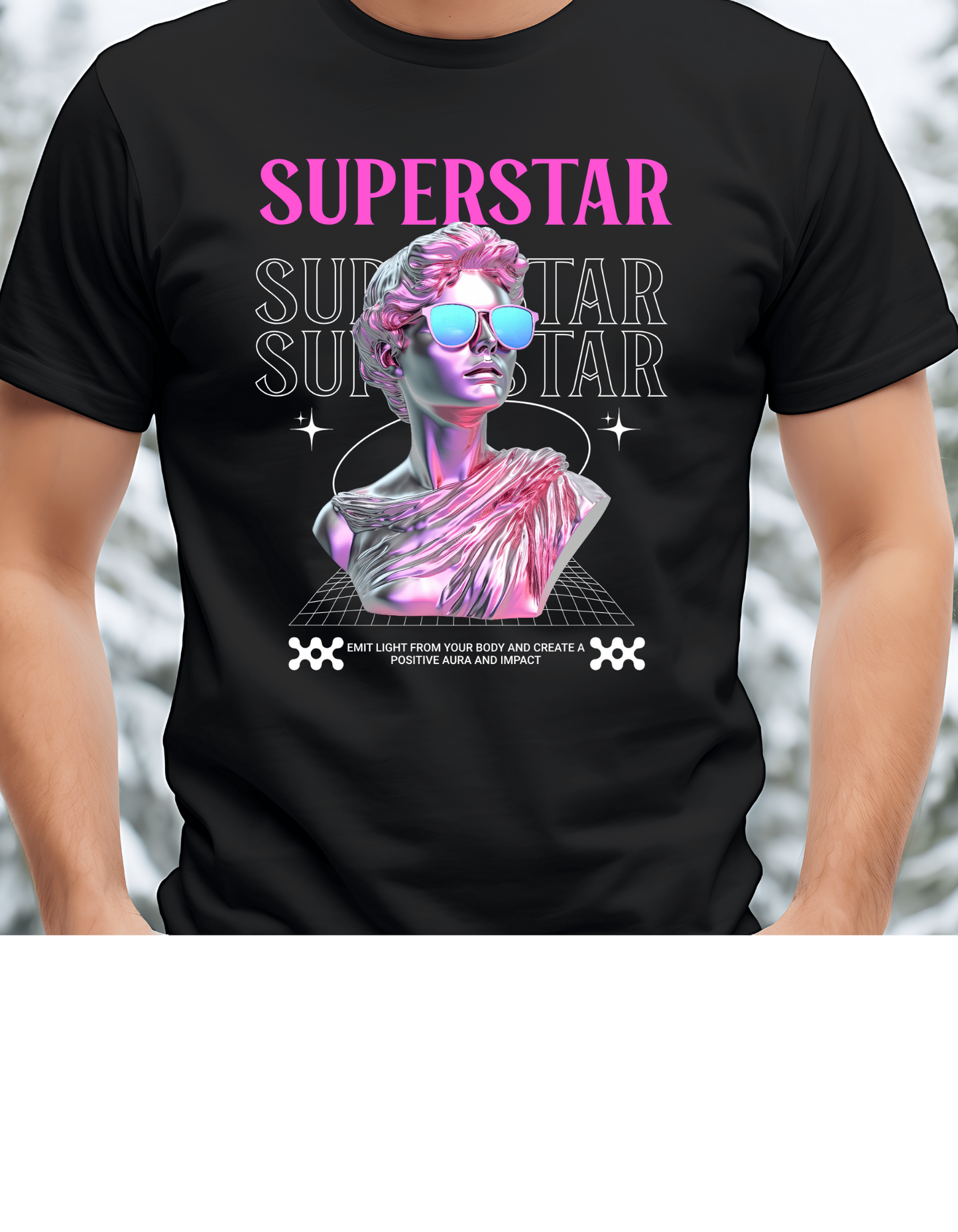 Unisex Cotton T-shirt-Superstar