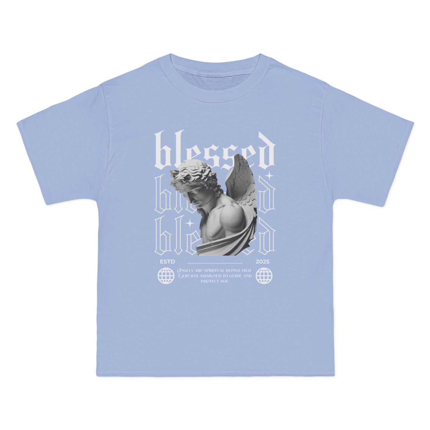 Blessed Angel Graphic Short-Sleeve T-Shirt