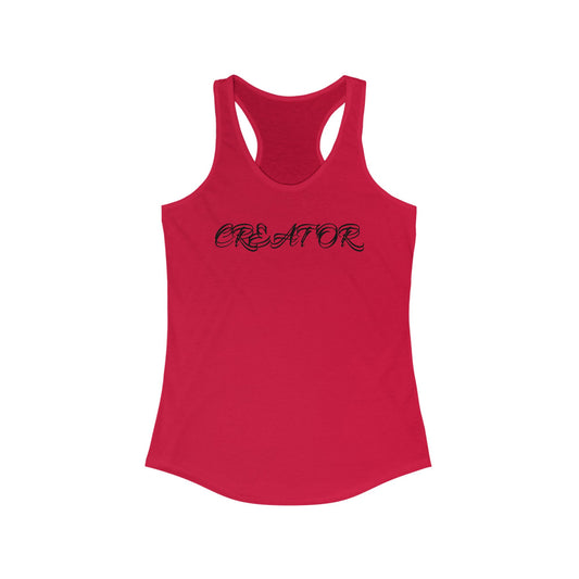 Women's Creator Racerback Tank Top - Stylish & Comfortable Workout Tee