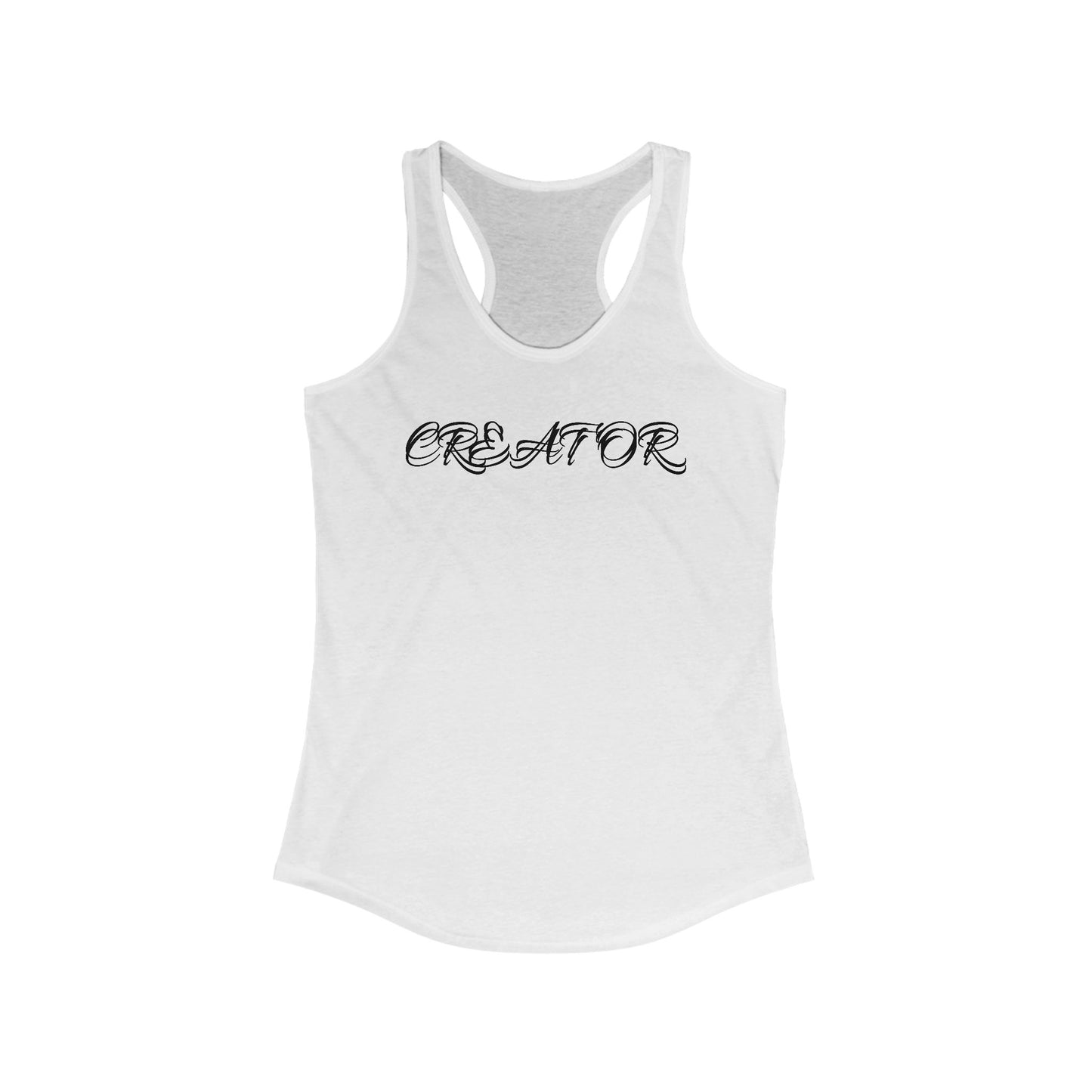 Women's Creator Racerback Tank Top - Stylish & Comfortable Workout Tee