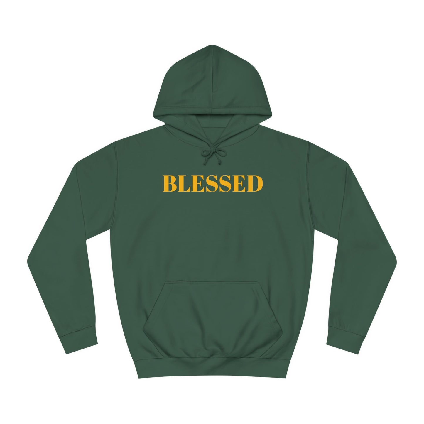 Unisex College Hoodie-Blessed