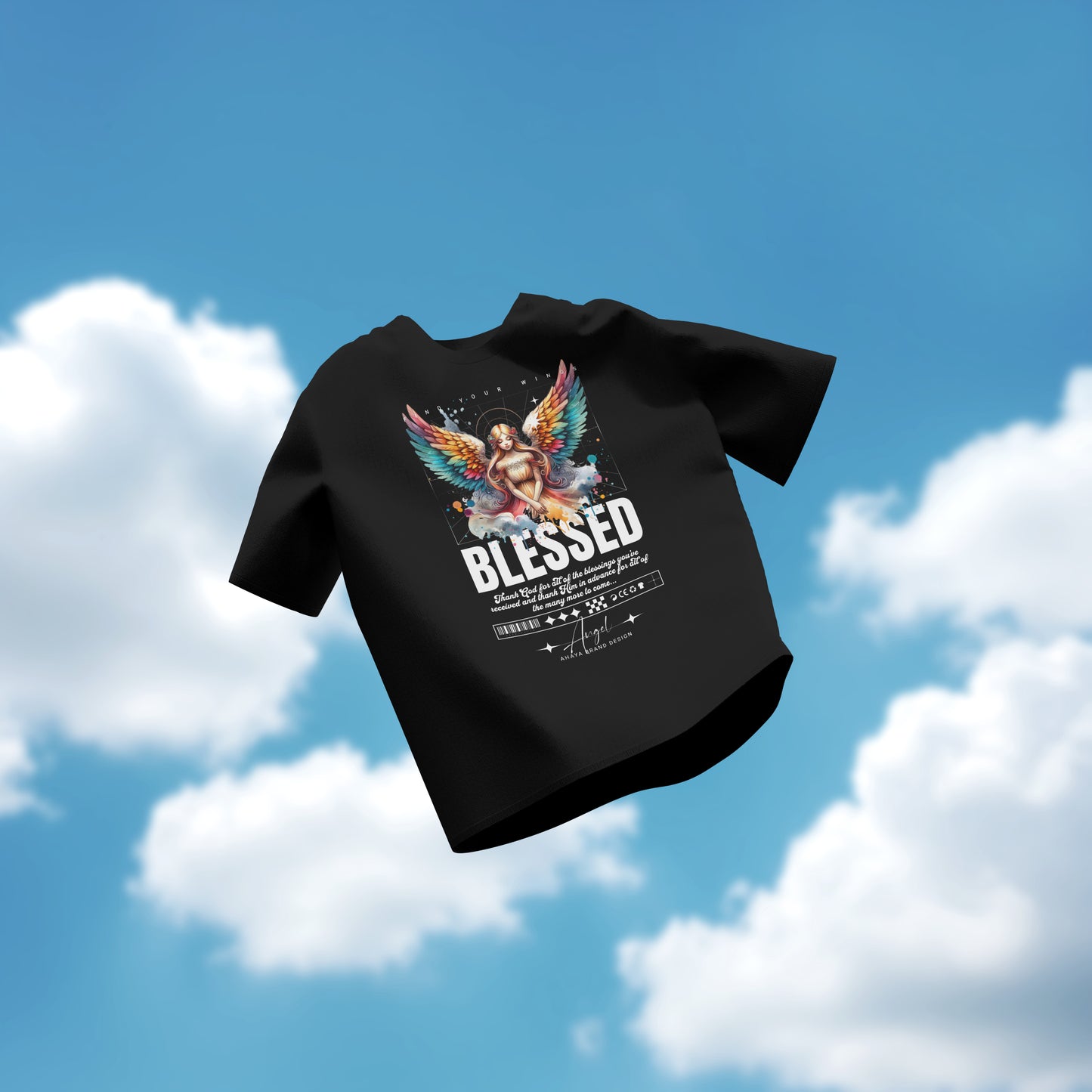 Unisex Cotton T-shirt-Blessed